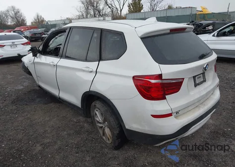 2017 BMW X3 xDrive28I from USA, damaged, VIN 5UXWX9C3XH0T24213